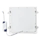 Painel LED 25W 2500Lm 2700ÂºK Quadrado 40.000H [HO-RDP-25W-WW] - Thumbnail 4