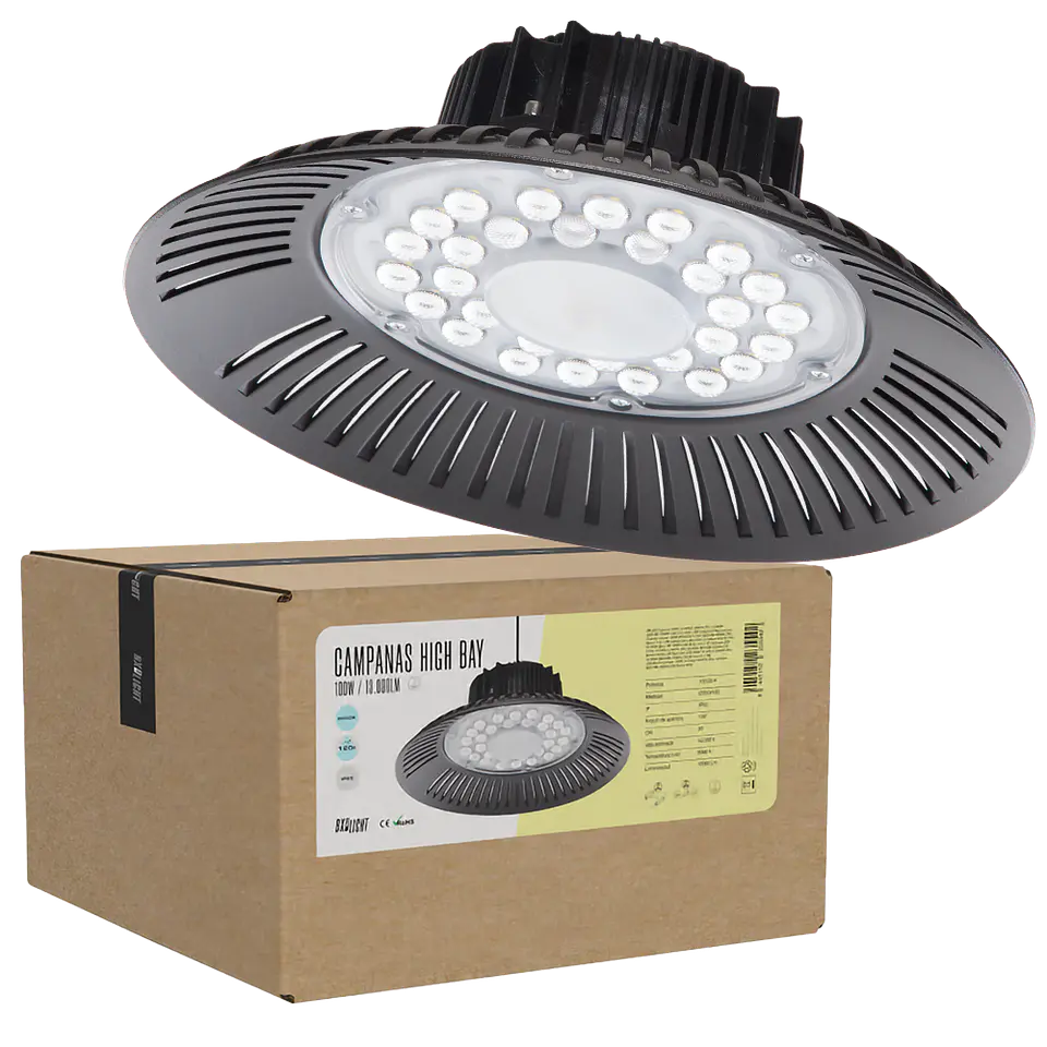 BaÃ­a alta LED 100W 10.000Lm 6000ÂºK IP65 50.000H [BX3-HB-100WK-CW] 1