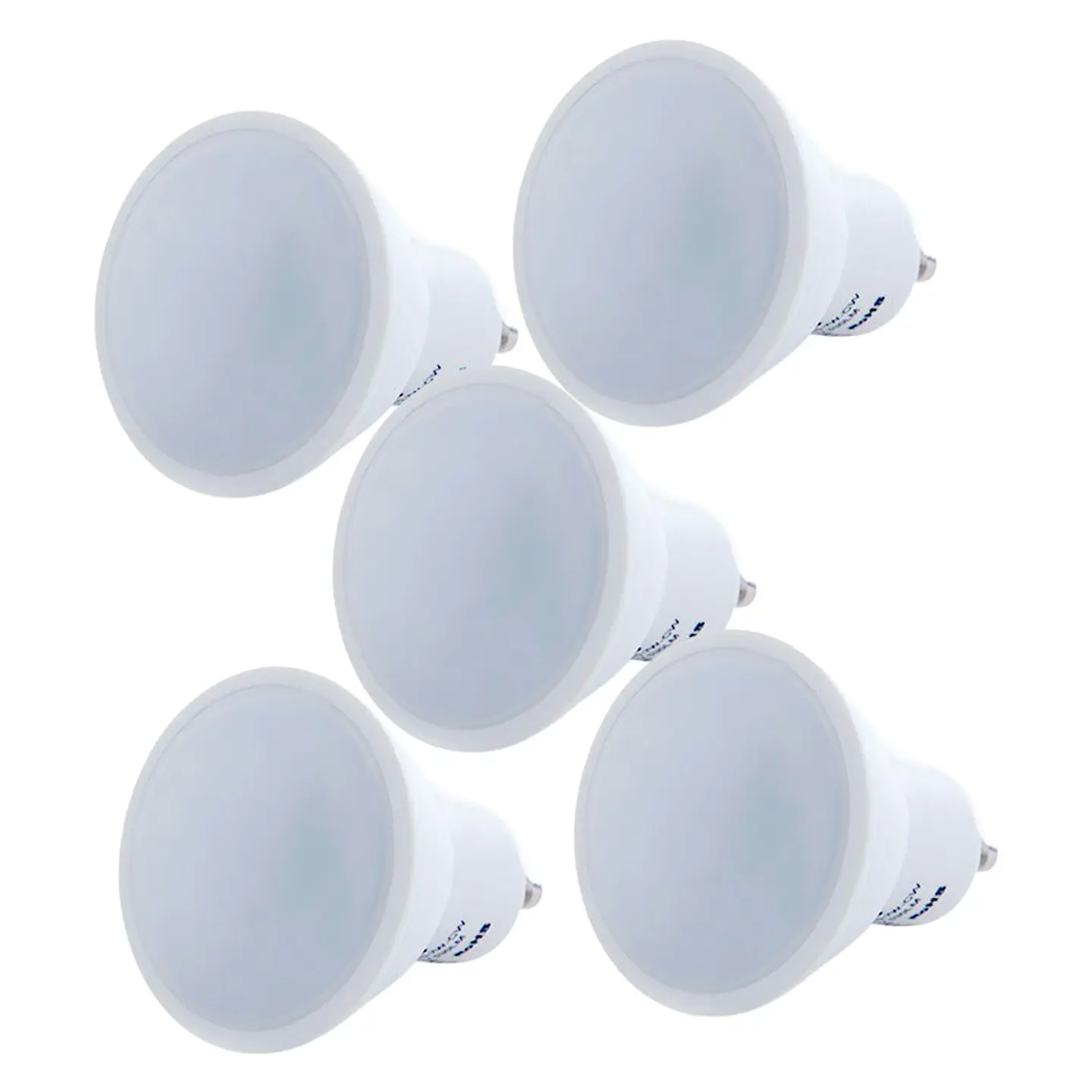 Pack 5 LÃ¢mpadas LED GU10 6W 500Lm 6000ÂºK 40.000H [HO-GU10-SMD-6W-IC-CW-PK5-AP] 3