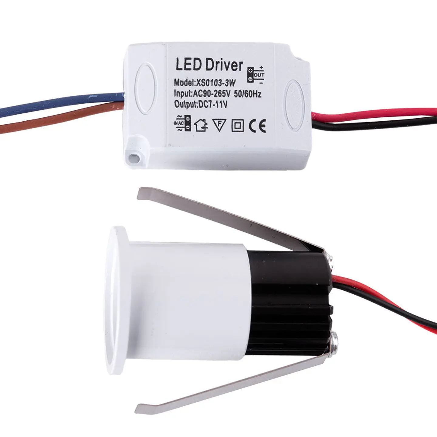 Luz Embutida LED 2W 180Lm 6000ÂºK 