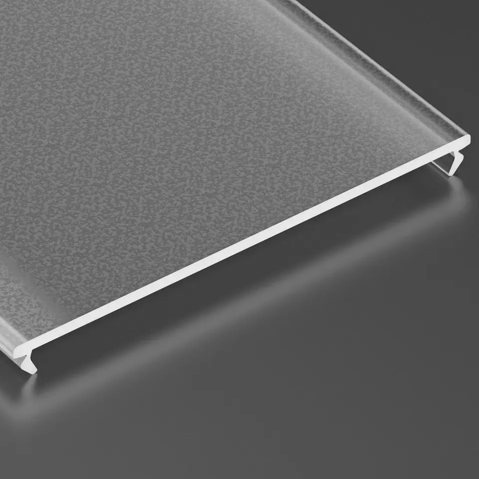Difusor Superwide Pmma Frosted Perfiles Largo,Inlargo 2,02M 1