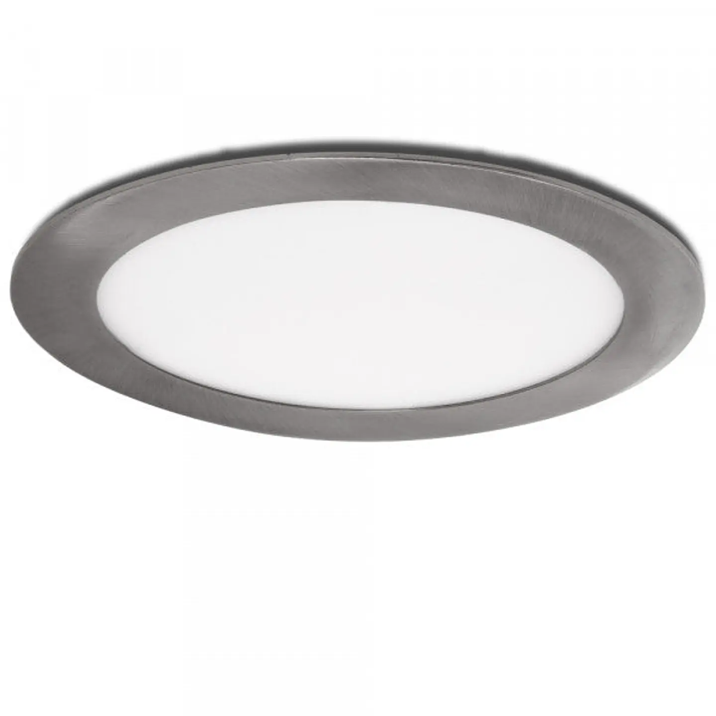 Painel LED 18W 1800Lm 6000ÂºK Circular NÃ­quel Acetinado 50.000H [GL-CL-R18N-CW] 8