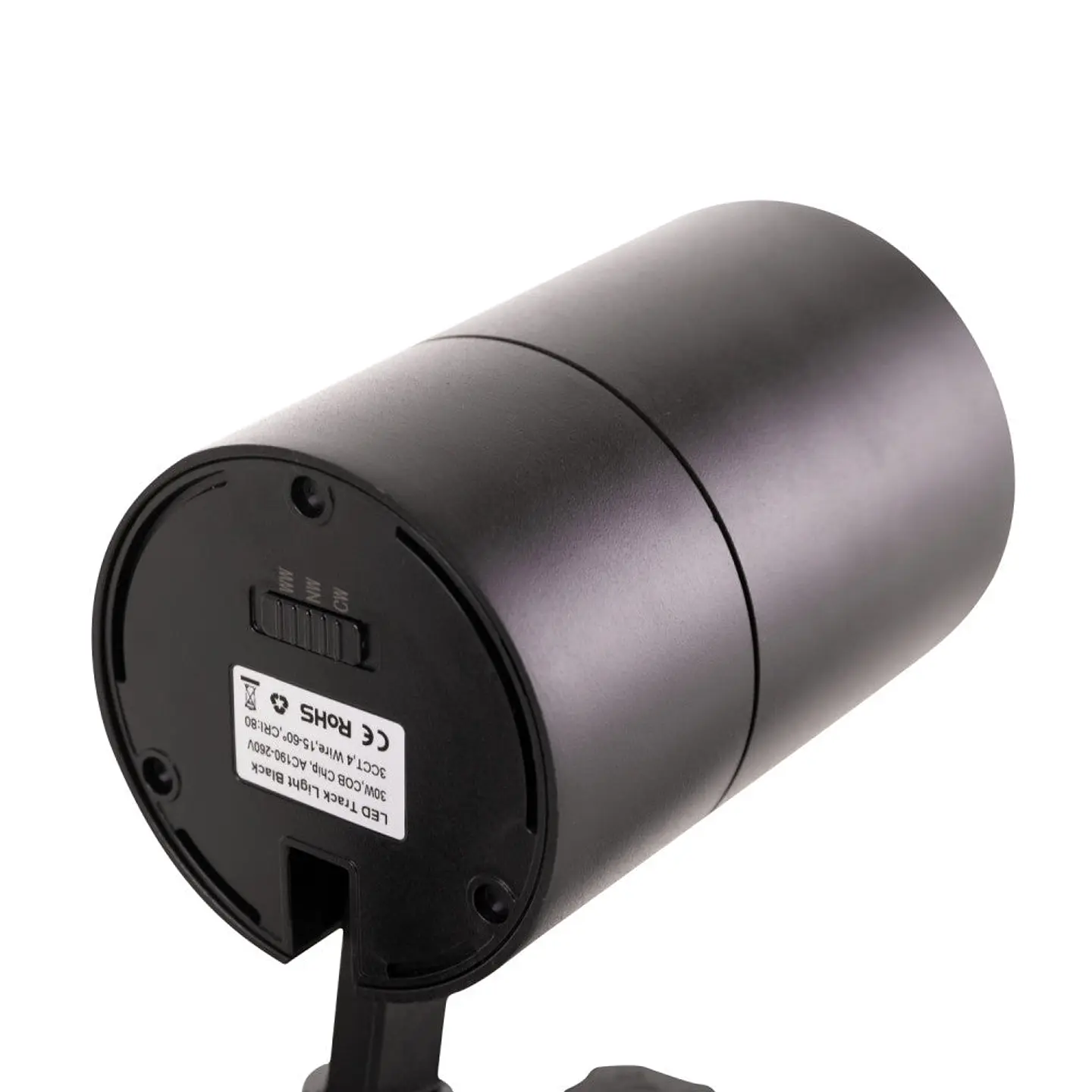 Refletor de trilho LED multiÃ¢ngulo Triac 30W 2700Lm CRI90 3CCT trifÃ¡sico 40.000H [1916-TRL30W] 2