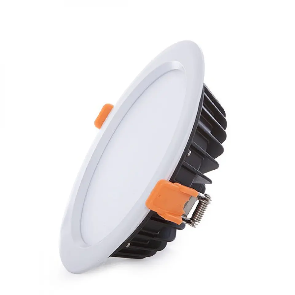 Foco Downlight LED 18W 1.620Lm 6000ÂºK IP65 Banheiros/Cozinhas 50.000H [SL-DLFS06-18W-CW] 1