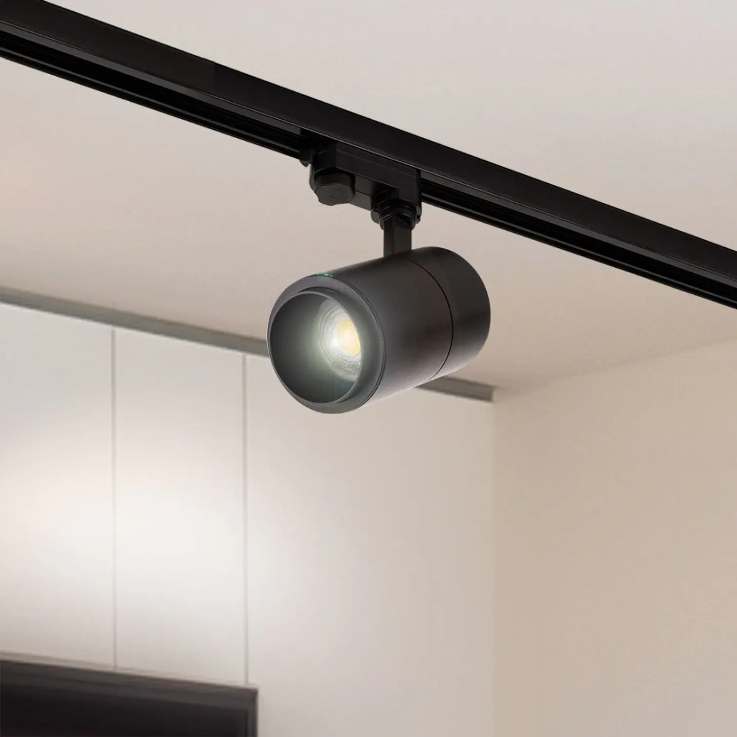 Refletor de trilho LED multiÃ¢ngulo Triac 30W 2700Lm CRI90 3CCT trifÃ¡sico 40.000H [1916-TRL30W] 4
