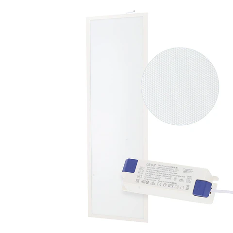 Painel LED 50W 5000Lm 6000ºK 120X30Cm 40.000H Driver Lifud UGR17 [HOPBD30120LIUGR17-CW]
