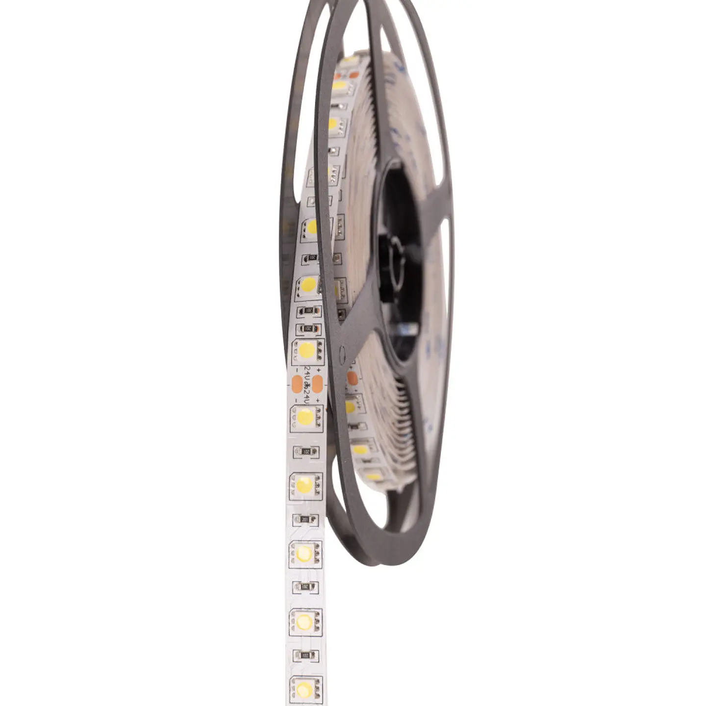 Fita LED 300 x SMD5050 14,4W/M 24VDC IP20 5M x 5M-Branco Natural 8