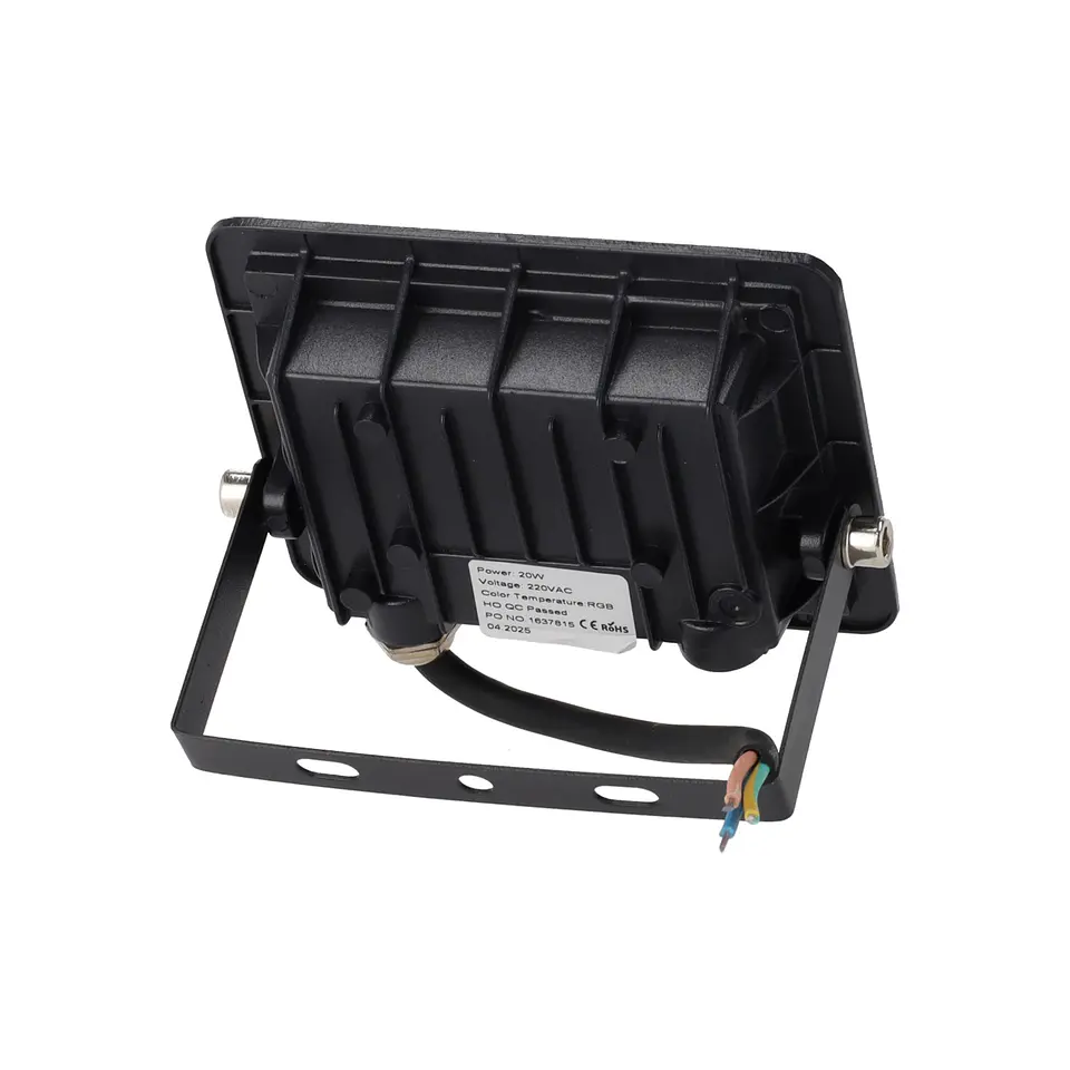 Projetor LED RGBW com controle remoto 20W [HO-ICRGBFL-20W] 3