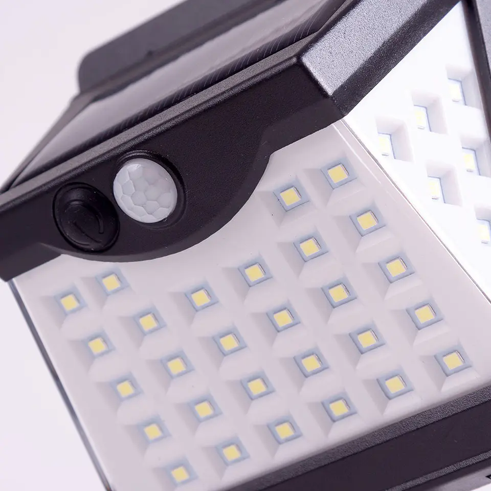 Candeeiro de Parede LED 6000ÂºK Sensor Solar IP65 40.000H [LUM-LUM40-PIR] 2