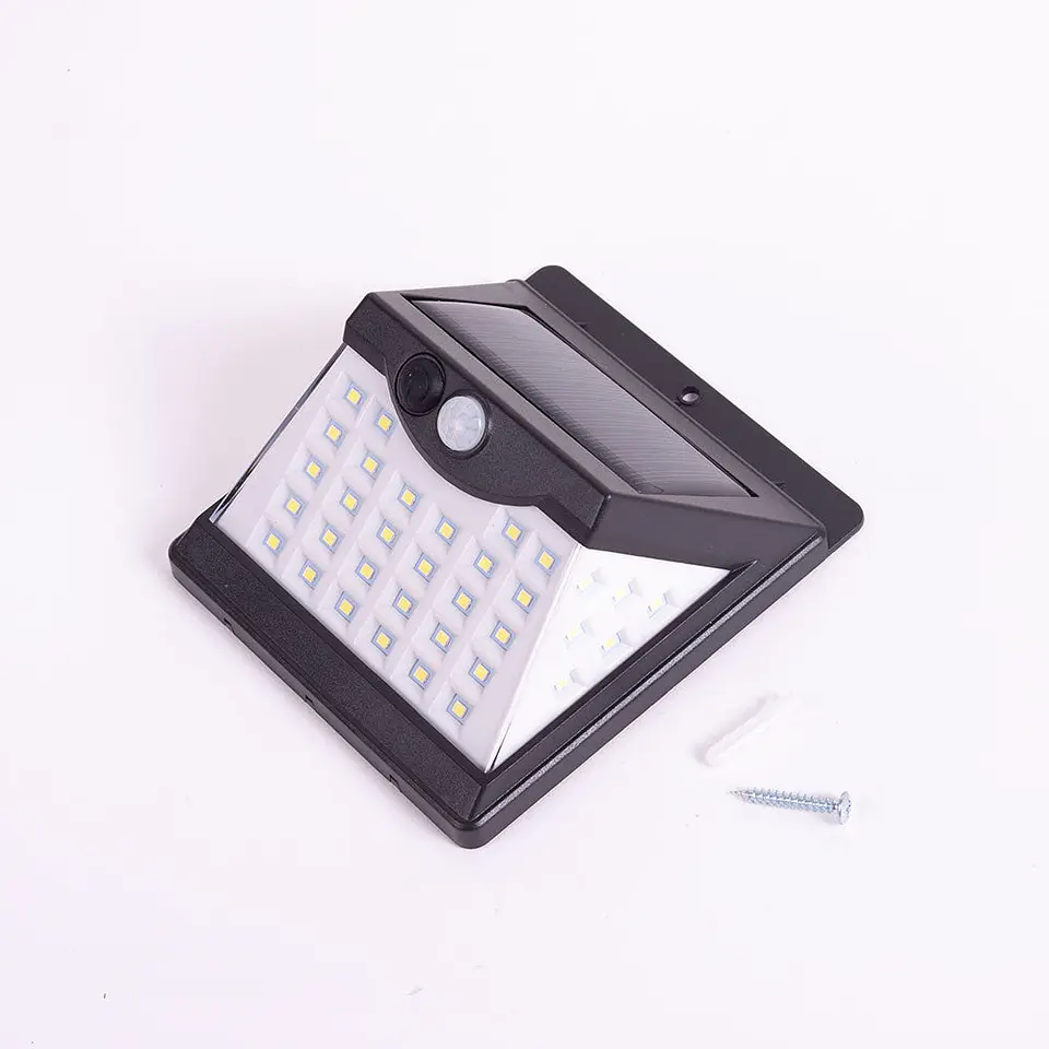 Candeeiro de Parede LED 6000ÂºK Sensor Solar IP65 40.000H [LUM-LUM40-PIR] 4