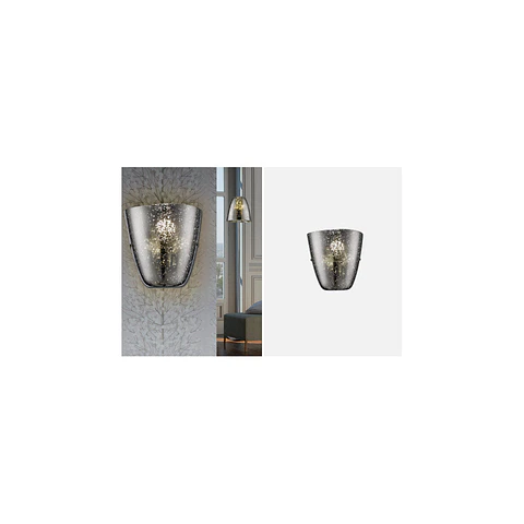[SCH-436631] Lampada De Parede Quasar 1xE27 Com Lampada Branco Quente