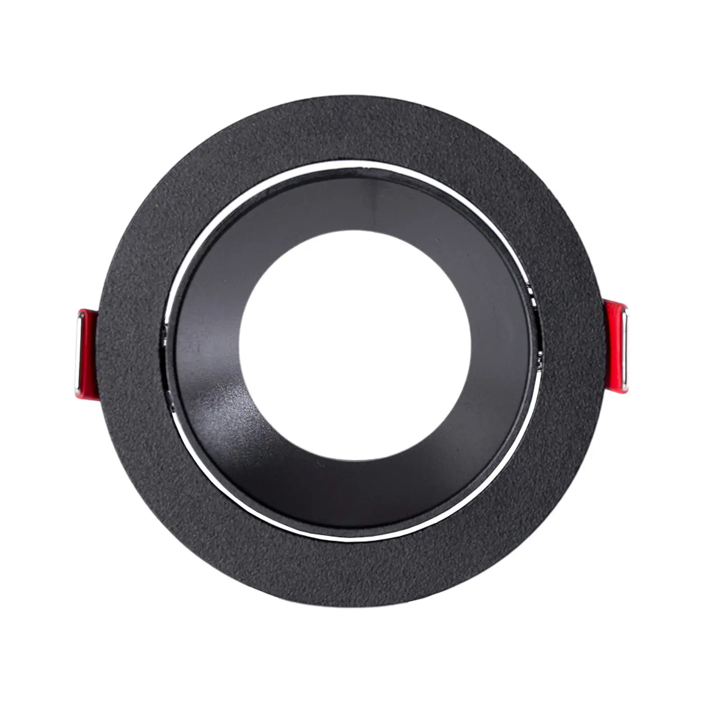 Downlight Circular Gu10 Sem Porta-LÃ¢mpada/LÃ¢mpada - Preto [Lum-Yc396A16] 4