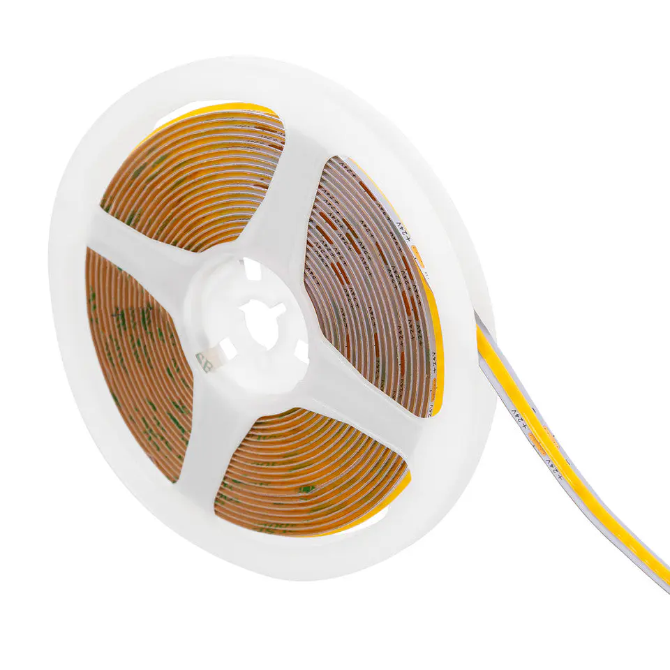 Fita LED COB 5M 12W/M 960Lm/M 4000ÂºK IP20 24VDC [SKY-FSLCOB-320L-8mm-W] 2