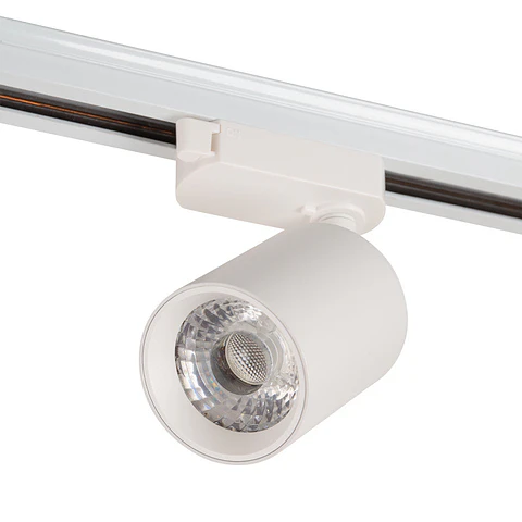 Foco MonofÃ¡sico de Trilha 10W COB Ajustavel Flicker Free Branco 4000ºK [1916-TL-10W-MW]