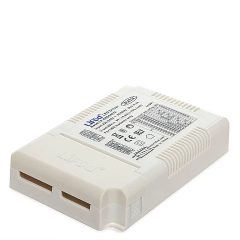 Driver Lifud 40W Ac220-240V 5 En 1 Dim (Dali/Push/0-10V/Pwm/Rx) Flicker Free + Dip