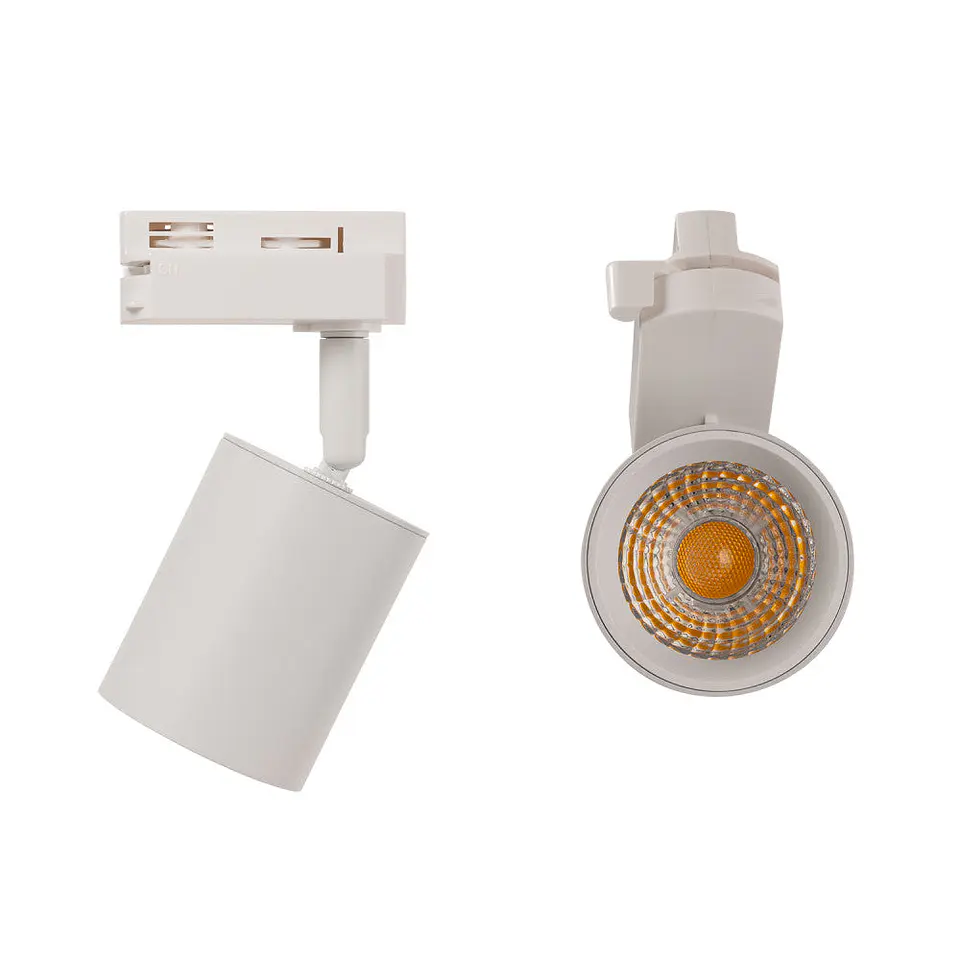 Foco MonofÃ¡sico de Trilha 10W COB AjustÃ¡vel Flicker Free Branco 4000ÂºK [1916-TL-10W-MW] 4