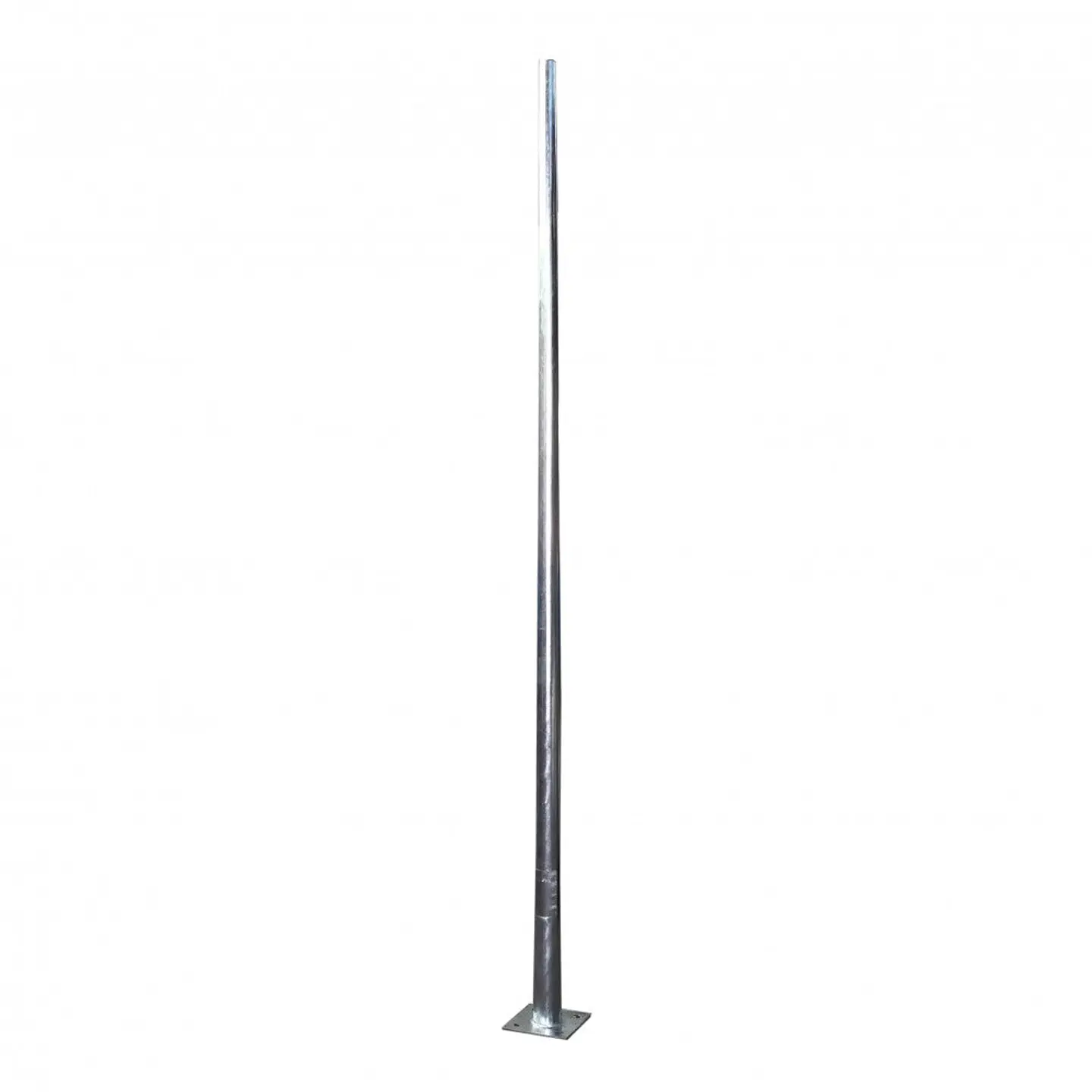 Poste de IluminaÃ§Ã£o Troncoconic 3M - Parafusos AÃ§o Galvanizado 1