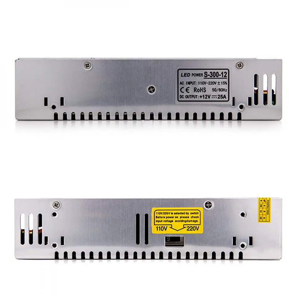 Transformador LED 230VAC/12VDC 300W 25A IP20 3