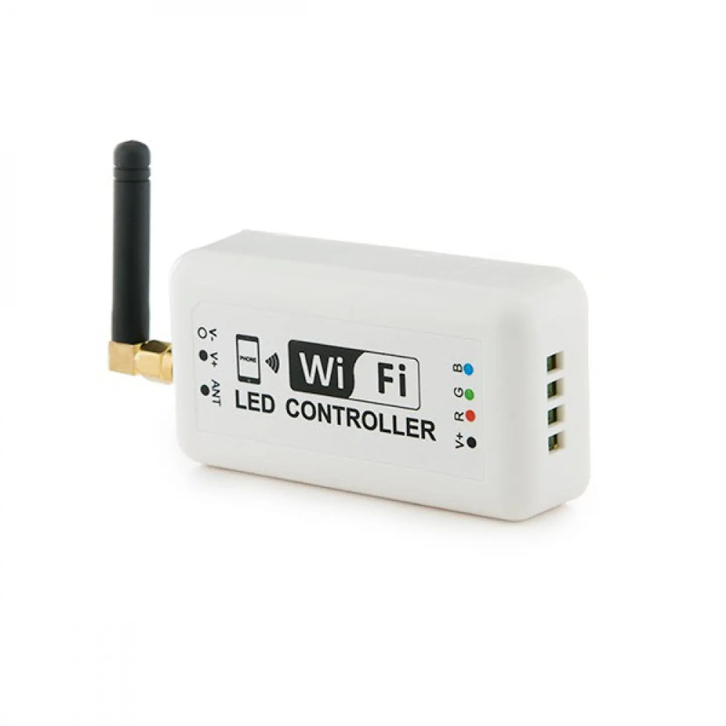 Controlador Rgb Wifi 3 Canais X 4A 12/24Vdc 144/288W 1