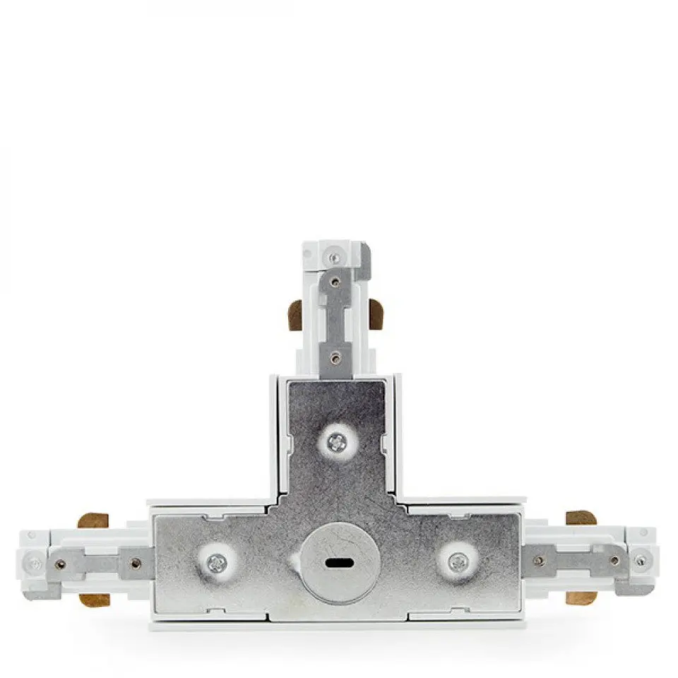 Trilho de 2 Fases Do Conector T Branco 2