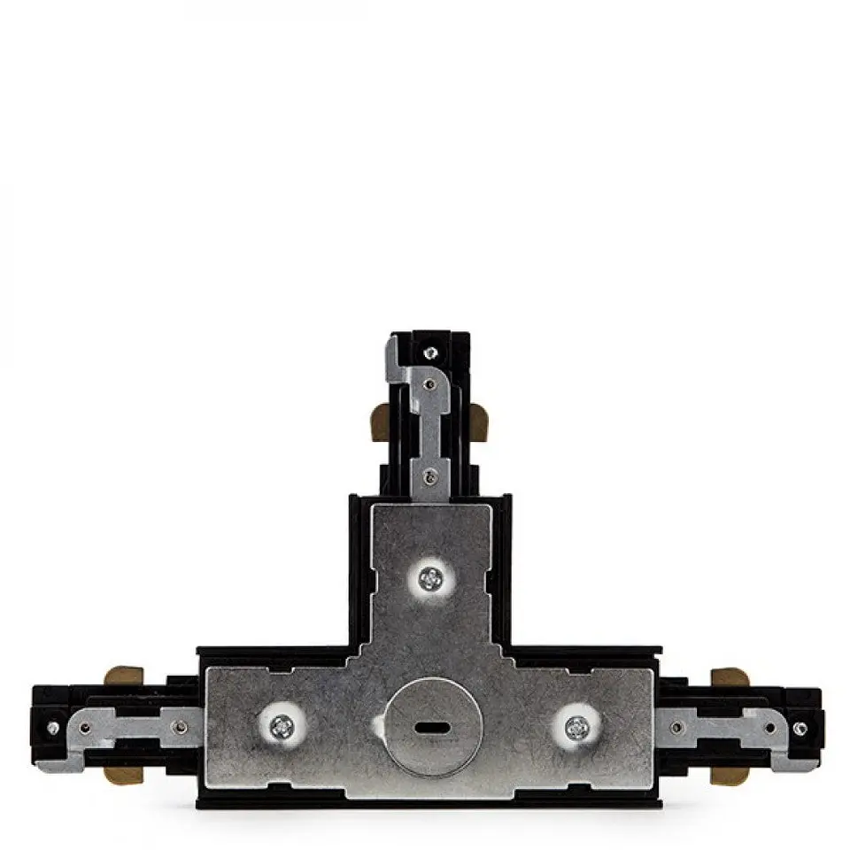 Trilho de 2 Fases Do Conector T Preto 3