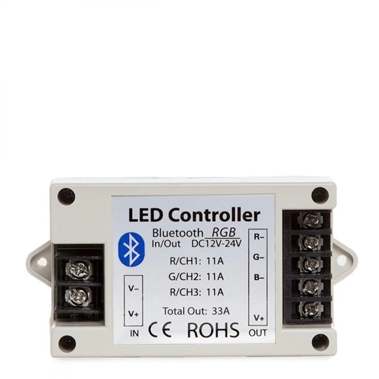 ControladorÂ Tira LED Led Rgb Bluetooth Smartphone 12-24Vdc 400-800W 2