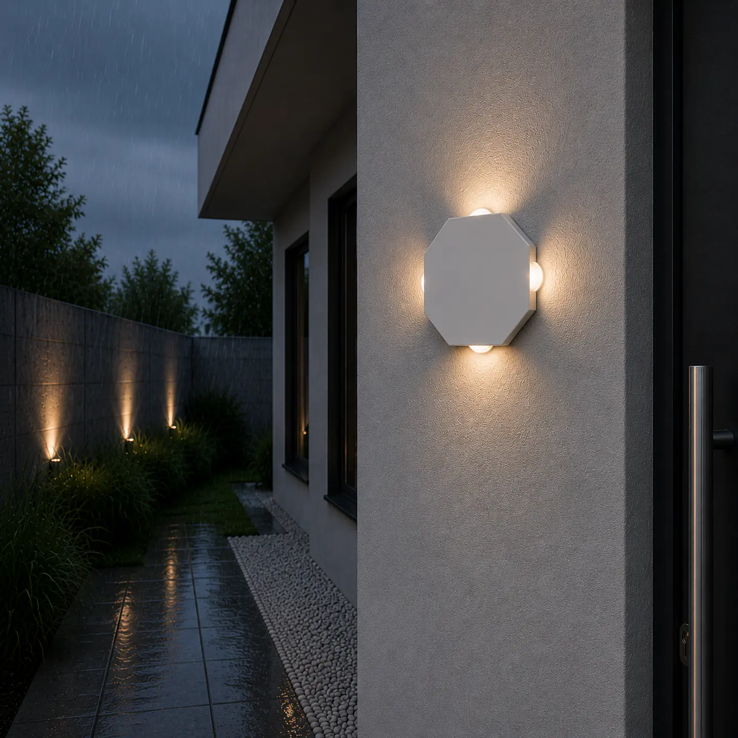 Luz da Parede LED 4W 360Lm Canelline Ip65 40.000H [Th-821-Rgbw] 1