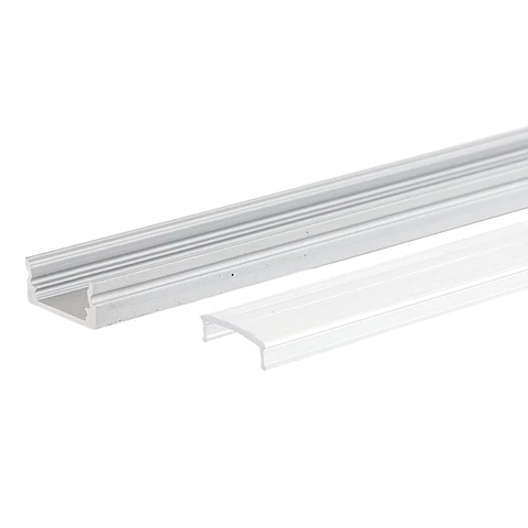 Perfil Aluminio Para A Tira LED Led Difusor Transparente Lle-A1707-T X 2M