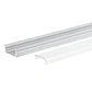 Perfil AlumÃ­nio Para AÂ Tira LED Led Difusor Transparente Lle-A1707-T X 2M - Thumbnail 1