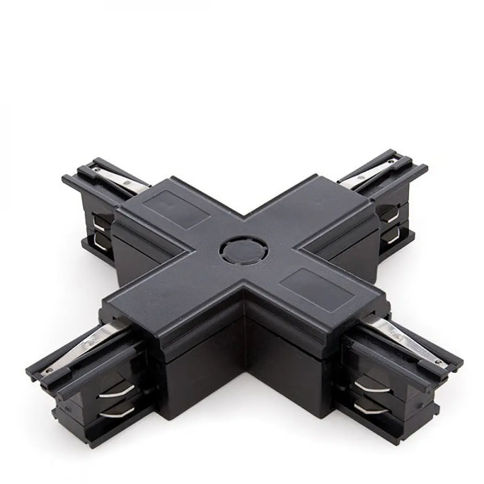 ConectorÂ Trilha de 3 Fases Preto 1