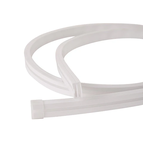 Perfil PC Flexible Para A Tira LED Led Difusor Leitoso X 2M