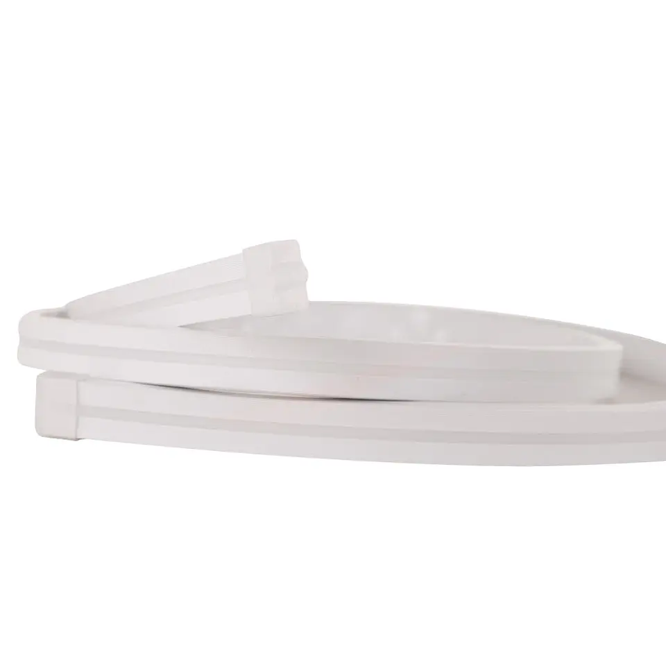 Perfil PC Flexible Para AÂ Tira LED Led DifusorÂ Leitoso X 2M 2