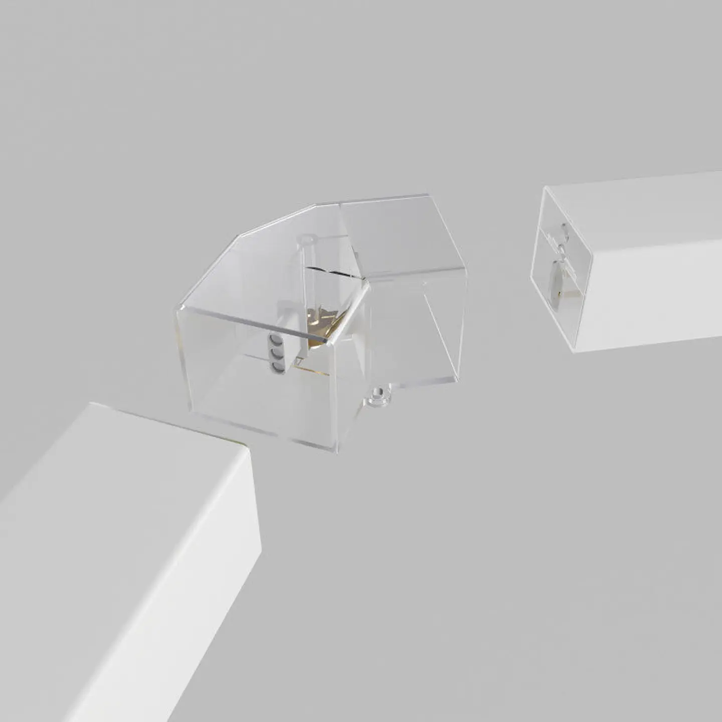 Conector em V para estrutura alveolar 1