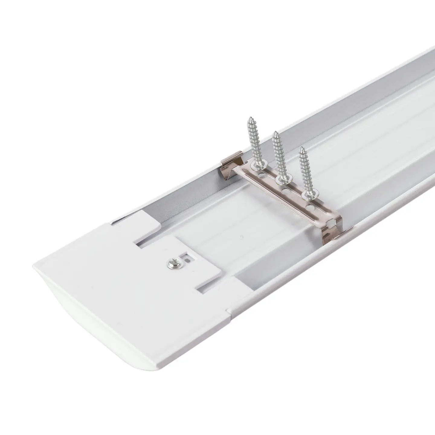 LuminÃ¡ria LED de SuperfÃ­cie Linear 50W 120Lm/W 6000Lm 6000ÂºK 150Cm 40.000H [HO-LLS-506000150-CW] 4