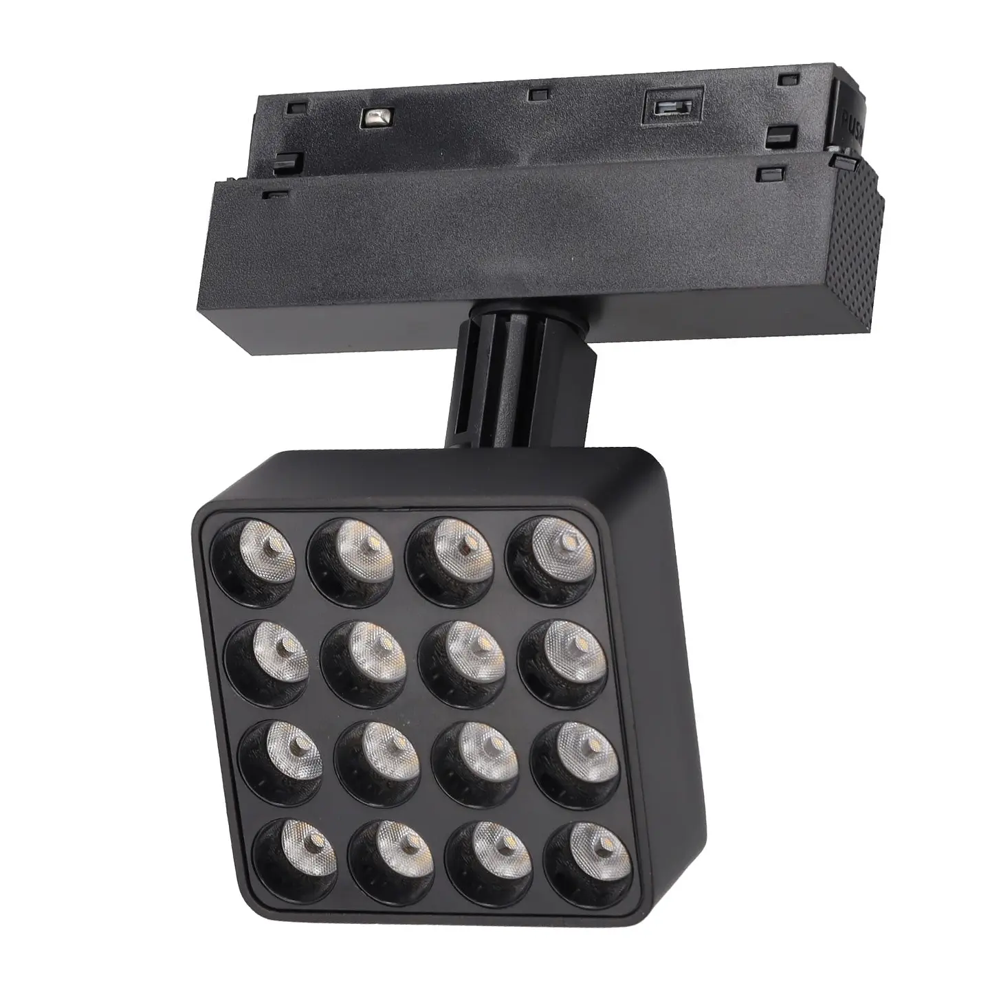 LuminÃ¡ria de trilho LED magnÃ©tica 16W 97x97mm 90Lm/W CCT (Cor da luz ajustÃ¡vel) 1