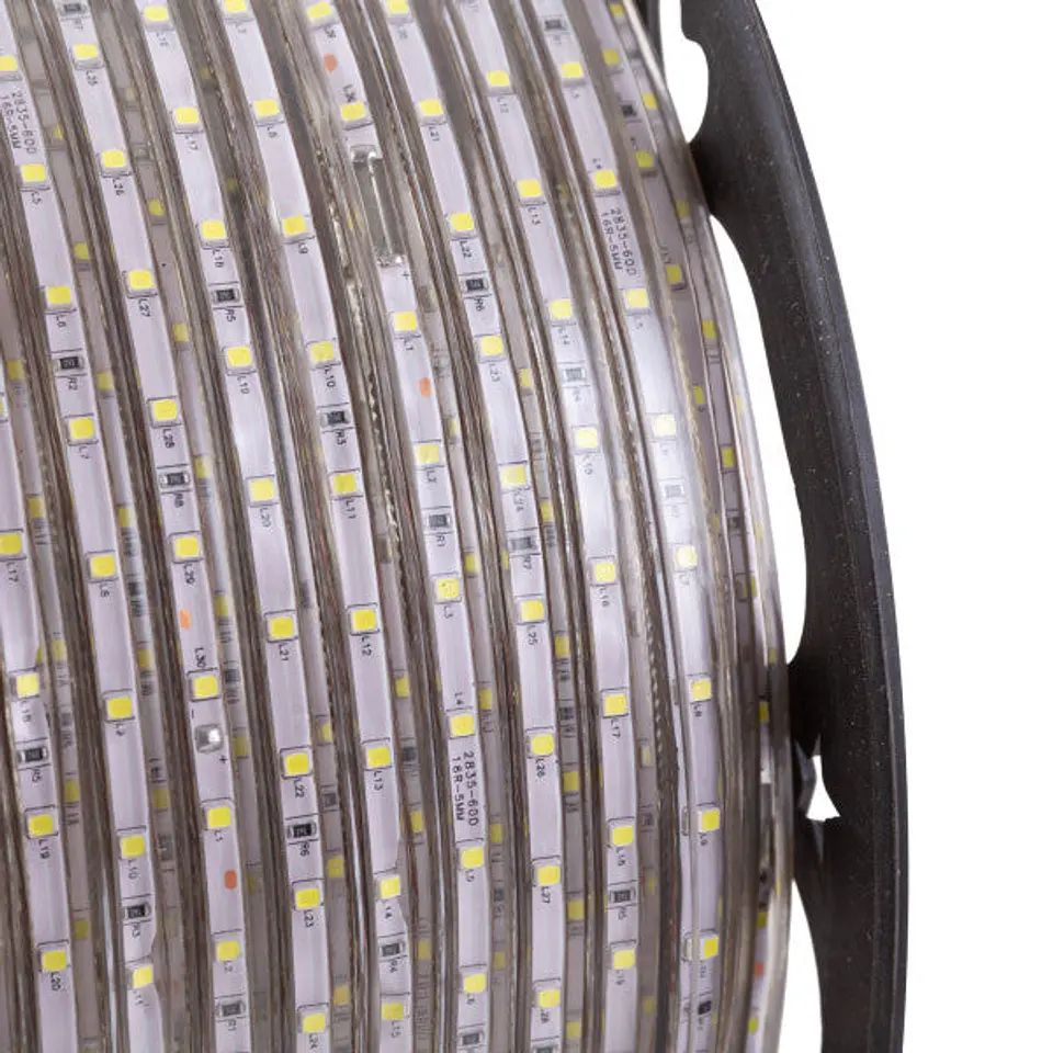 Faixa de 60 LEDs/M 480W 24.000Lm SMD3528 220VAC IP65 x100M 40.000H [HO-2203528-60-100MG] 3
