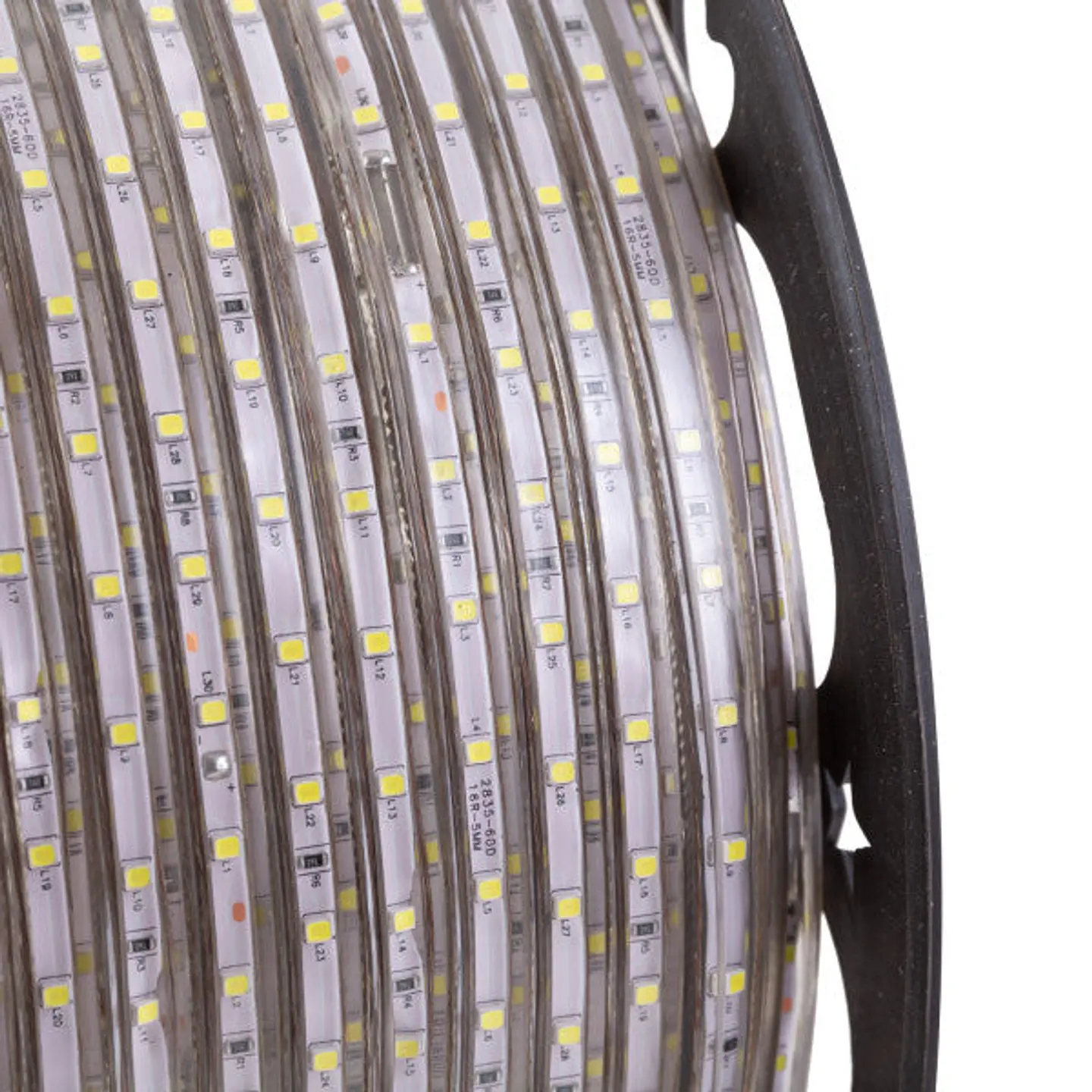 Faixa de 60 LEDs/M 480W 24.000Lm SMD3528 220VAC IP65 x100M 40.000H [HO-2203528-60-100MR] 3