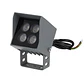 Refletor LED de 4W IP65 2700K com estaca para jardim, acabamento cinza - Thumbnail 2