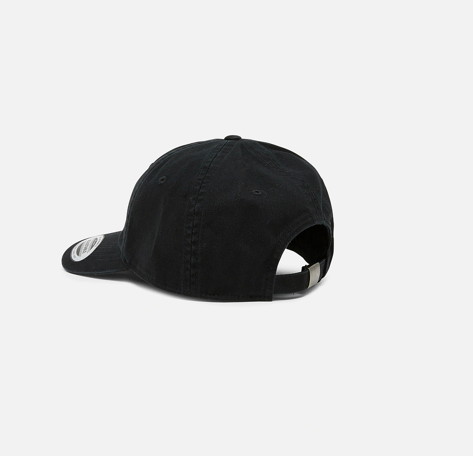 Script Logo Cap - Black/White 2