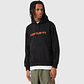 HOODED SWEAT (DARK/ORANGE) - Thumbnail 3