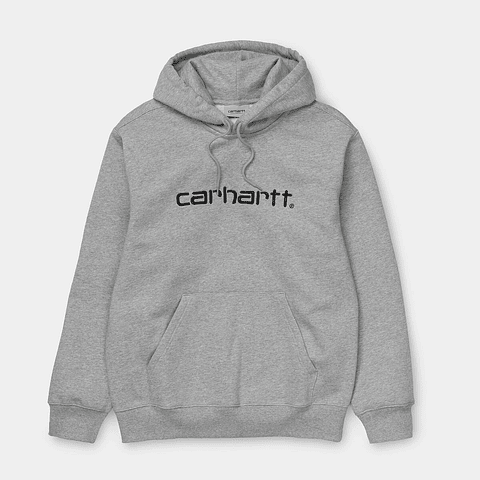 HOODED SWEAT (GREY/BLACK)