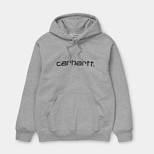 HOODED SWEAT (GREY/BLACK)