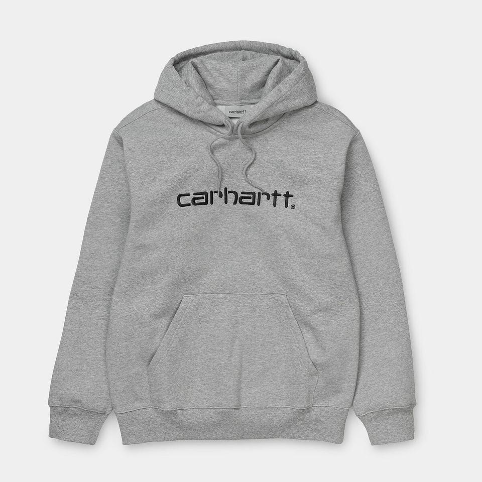 HOODED SWEAT (GREY/BLACK) 1