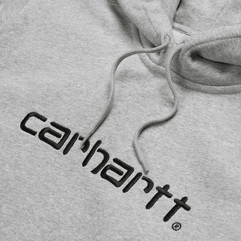 HOODED SWEAT (GREY/BLACK)