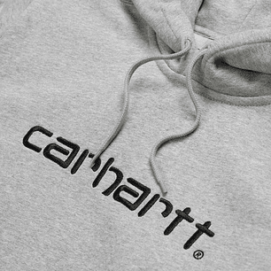 HOODED SWEAT (GREY/BLACK)