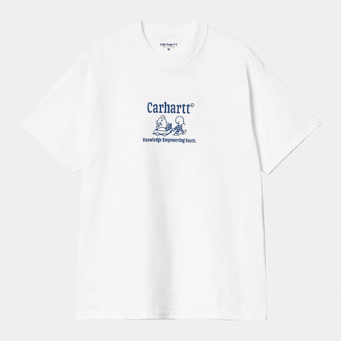 S/S SCHOOL IS OUT T-SHIRT (white) 
