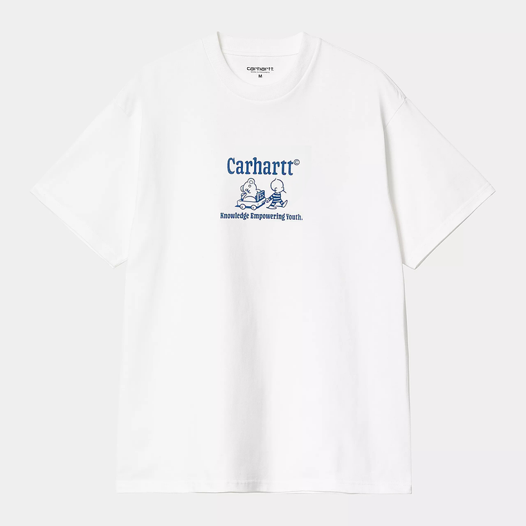 S/S SCHOOL IS OUT T-SHIRT (white)  1