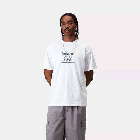 S/S SCHOOL IS OUT T-SHIRT (white) 