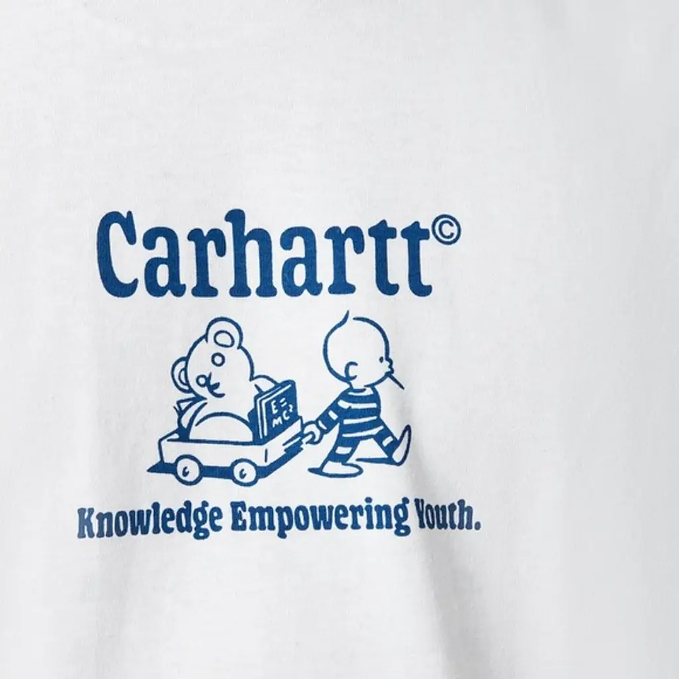 S/S SCHOOL IS OUT T-SHIRT (white)  3