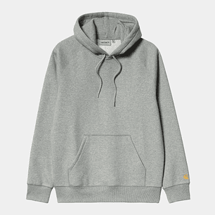 HOODED CHASE SWEATSHIRT (STONE GREY)